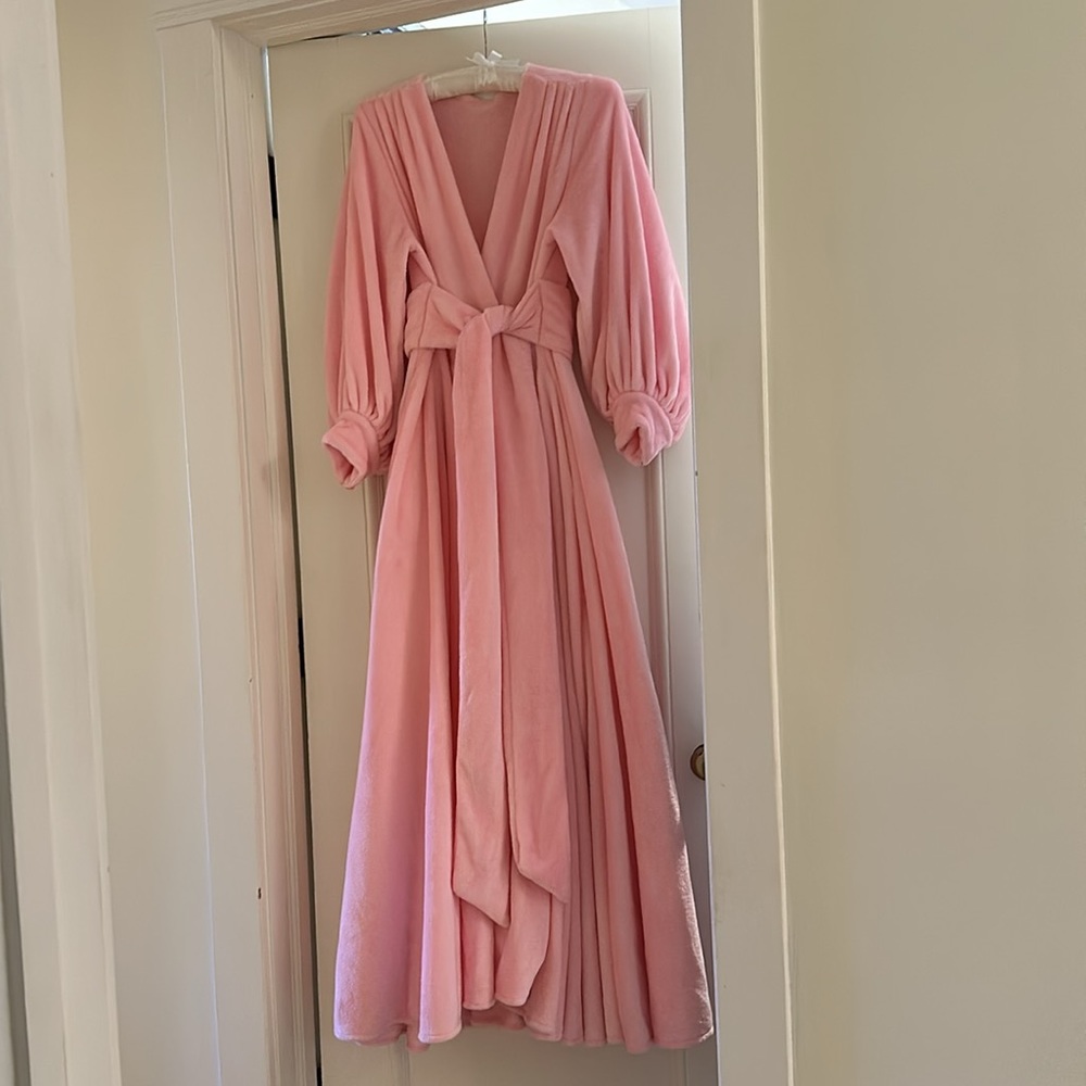 Catherine D’Lish Baby Pink Felicia Supreme Dressing Gown (discontinued color!)